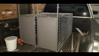 DIY Coyote/Bobcat Cage Trap