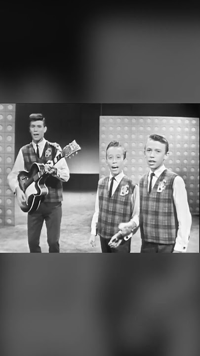 The Gibb brothers performing on Brian Henderson’s “Bandstand,” an Australian television show in 1963