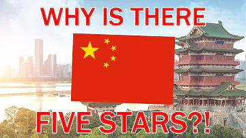 The 5 stars of China's flag