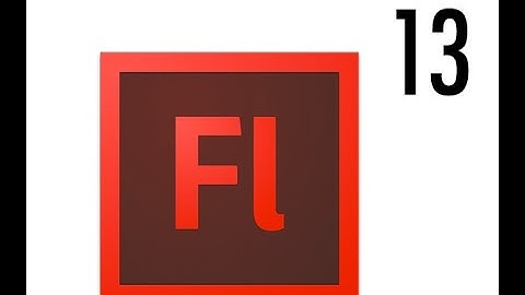 13. Intro to Flash (CS6) - Creating Custom Tweens / Presets