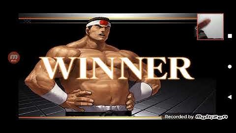The King Of Fighter 2012 (Daimon Goro) Single Battle