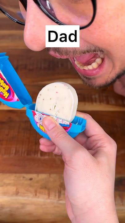 What is the BEST way to eat BUBBLEGUM roll?😌❤️🍭 Normal,asocial, 5min crafts, or dad? | CHEFKOUDY