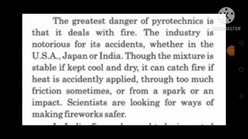 Unit 5 Playing with Fire STD 10 ENGLISH Part 3 Study with Kamlesh Patel