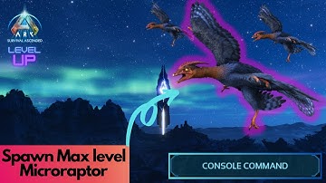 Tamed Microraptor Spawn Command | Ark Survival Ascended