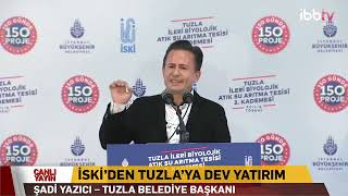 İbb Baskanindan Tuzla Beledi̇ye Başkani Şadi̇ Yaziciyabi̇z Mi̇lyonlarin Ağzina Bakiyoruz