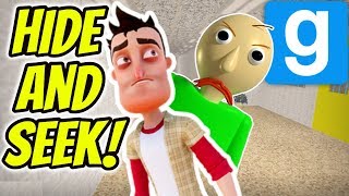 GMOD BALDI'S BASICS HIDE AND SEEK! Garry's Mod Gameplay With Spycakes Beautiful OB and Camodo Gaming