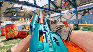 Nerf Motoblitz with MWII