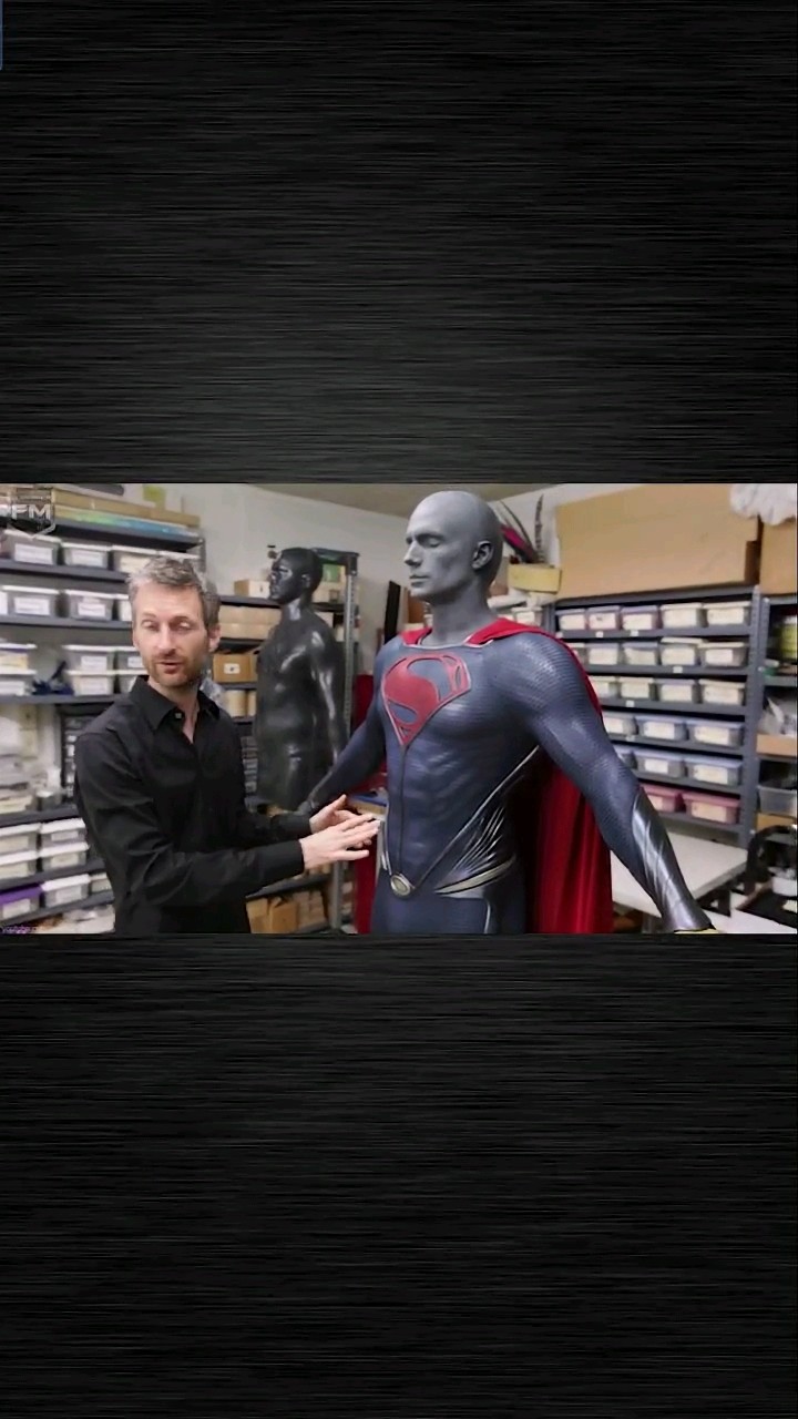 Creating Man of Steel suit (2013) #superman