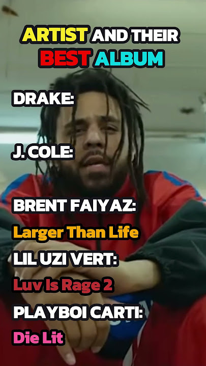 Artist and Their BEST ALBUM (Pt. 2) #rap #hiphop #music #shorts #fyp