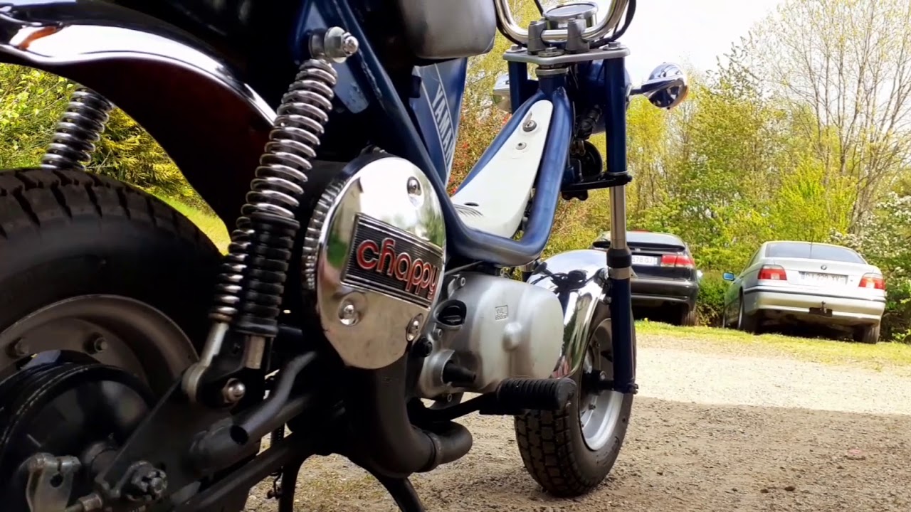 Yamaha chappy présentation ;) - YouTube
