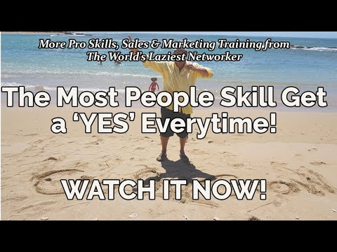 Most People Skill Get a YES Everytime #Go90Grow