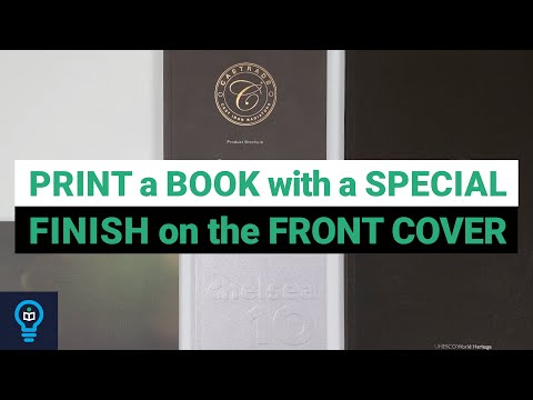 PRINT a BOOK WITH A SPECIAL FINISH ON THE COVER at Ex Why Zed. Foiling,Spot UV Varnishing,Embossing