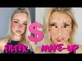 INSTAGRAM FILTER make-up tutorial  | HALLOWEEN