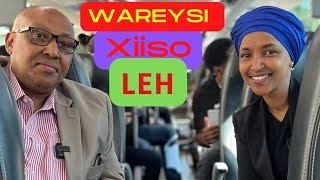 Ilhan Omar oo wareysi xiiso leh siisay Abdisalam Hereri