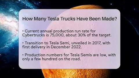 How Many Tesla Trucks Have Been Made? - Talking Tech Trends