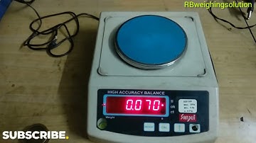 Calibration Sansui Weighing Scale || Sansui JW300 Calibration  @rbweighingsolution