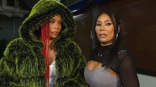 Jade Cargill, Michin & B-Fab Backstage Smackdown November 28 2025