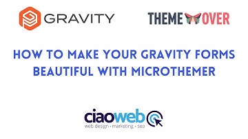 Beautify a Gravity Form with Microthemer