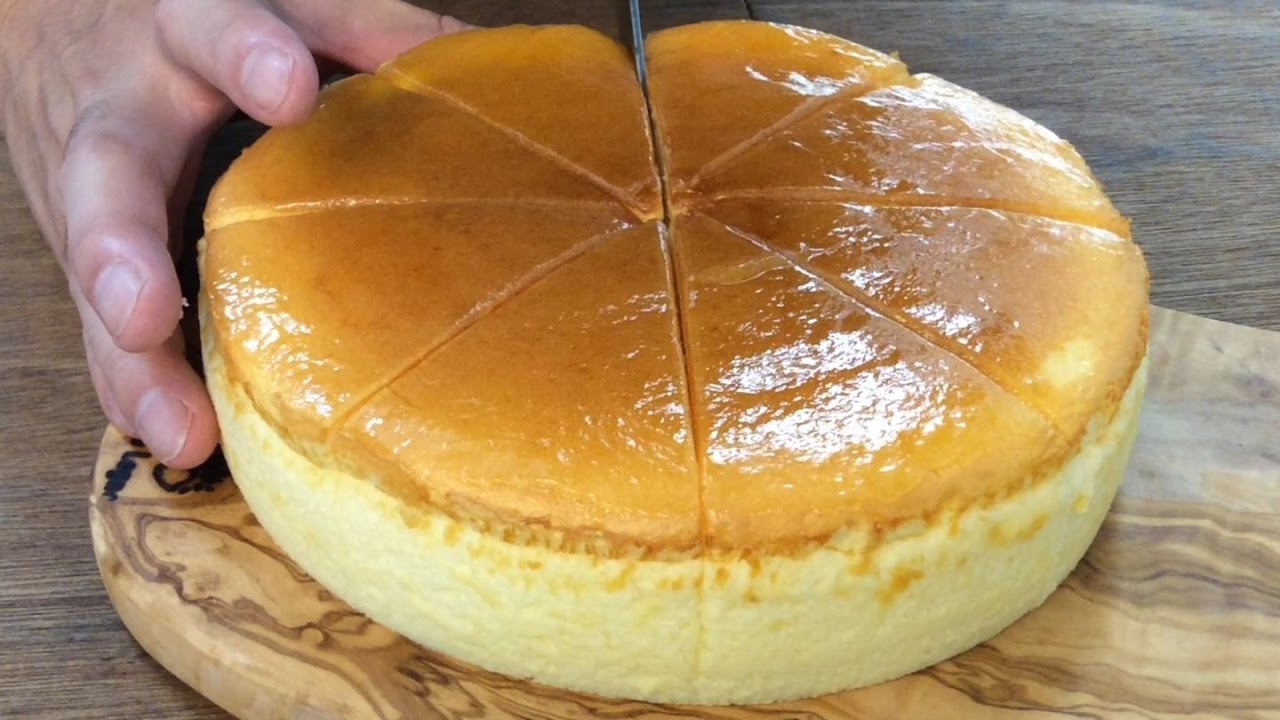 スフレチーズケーキの作り方 100 Japanese Souffle Cheesecake Recipe Youtube