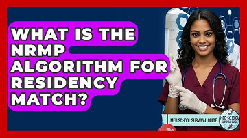 What Is The NRMP Algorithm For Residency Match? - Med School Survival Guide