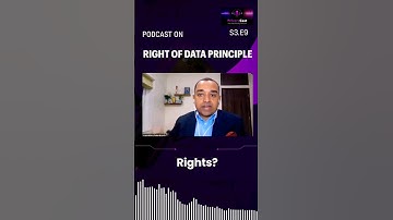 Rights of Data Principle #privacycast #privacylaw #dpdpa #dpdpact #podcast