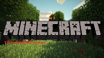 Lets Play MineCraft FTB Unstable 1.10.2 - Ep3 Tinkers Smeltery