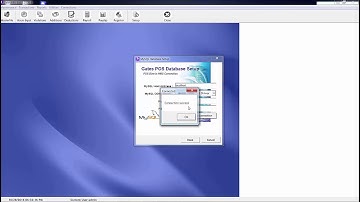 SETUP DATABASE CONNECTION OF GATES EPS TO GATES POS SYSTEM  (Connections Module)