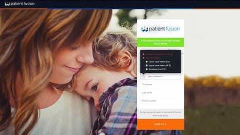 Patient Portal Set up Demo Video using Patient Fusion