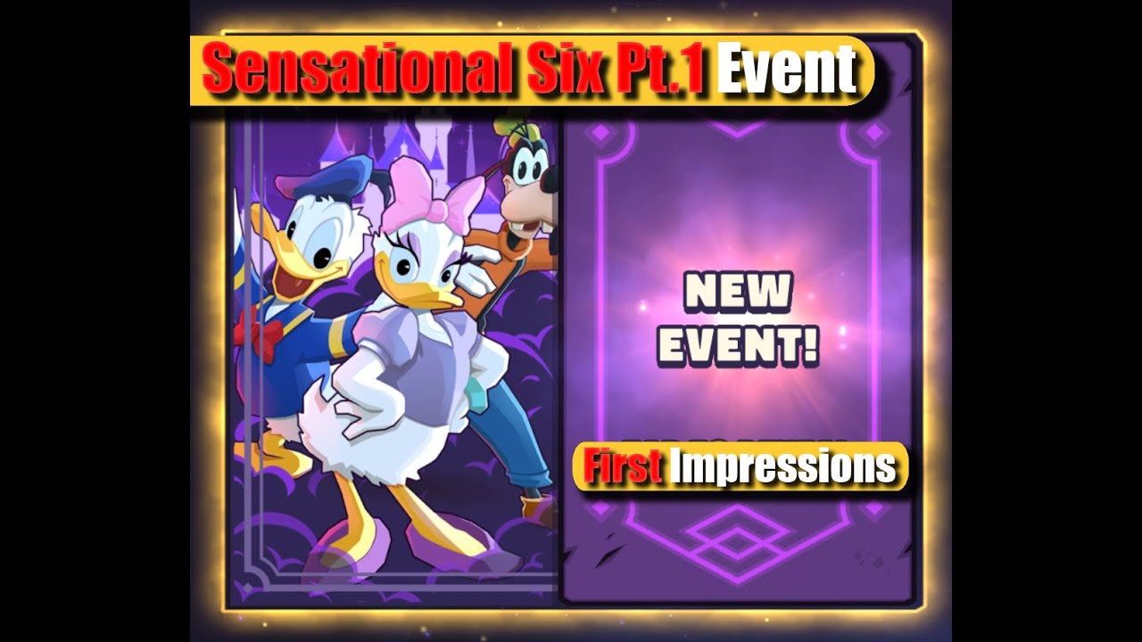 FIRST IMPRESSION Sensational Six Part 1 DISNEY SORCERER'S ARENA