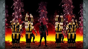 UMK3: UC Edition [Arcade] - Scorpion Gameplay (+ The Pit MK1 & New Combos)