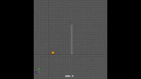 Ball Hitting Wall - Maya Animation