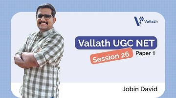 Vallath UGC NET | Paper 1