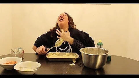 NOT MY ARMS CHALLENGE!! (CAKE MAKING EDITION)