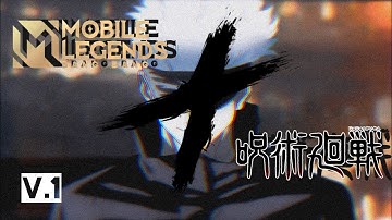 LOADING SCREEN / INTRO MOBILE LEGENDS BANG BANG x  JUJUTSU KAISEN. V.1 (Full HD)