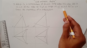 Projection of Solids Problem 3