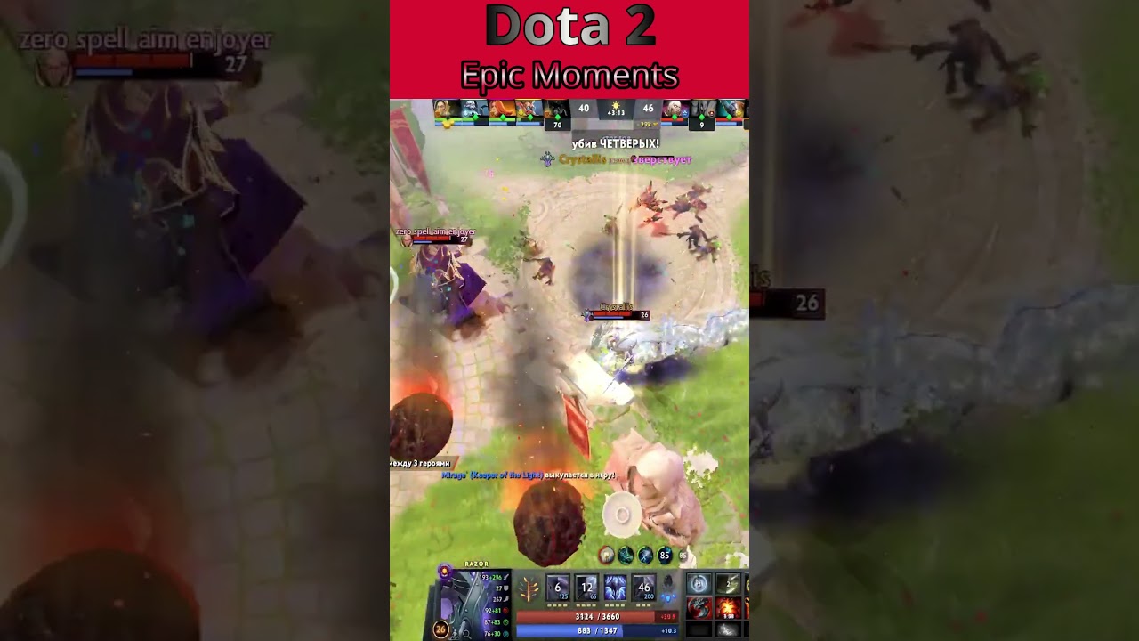 Razor Rampage Dota 2 