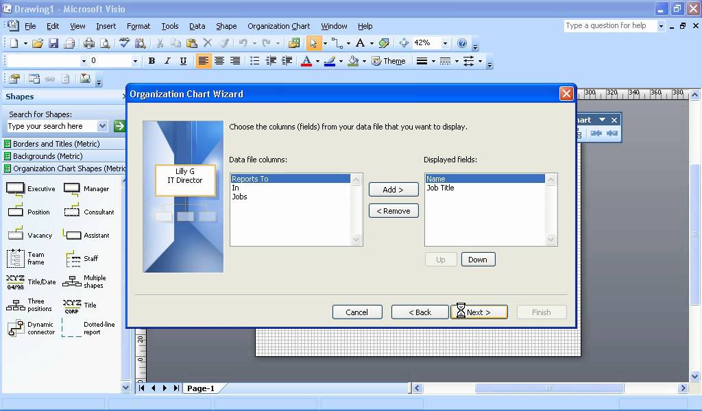 Visio Create Org Chart From Excel