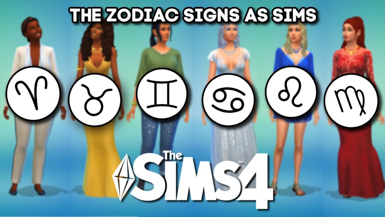 If the Zodiac Signs were Sims... - YouTube