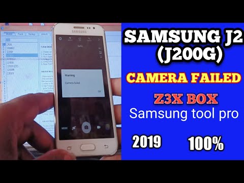 J2/J200G CAMERA FIELD SOLUTION Z3XBOX SAMSUNG TOOL PRO SAMSUNG J2 (J200G सैमसंग J2 कैमरा फेल्ड सलूशन