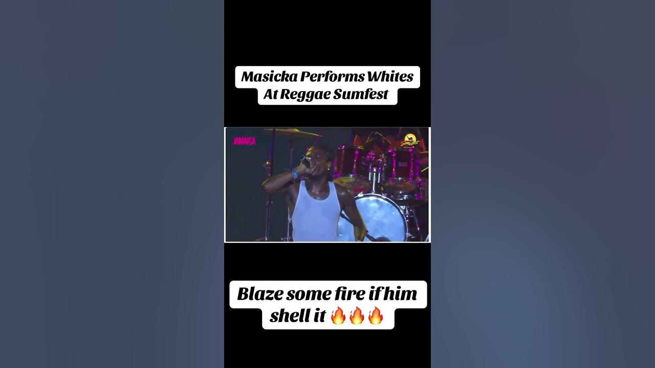 Masicka Performs Whites At Reggae Sumfest #masicka #reggaesumfest #sumfest #dancehallartist