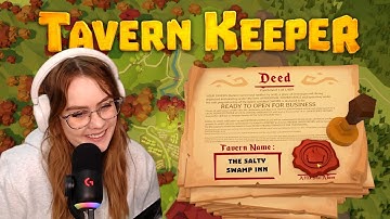 I Opened a Tavern!! | First Look at Tavern Keeper
