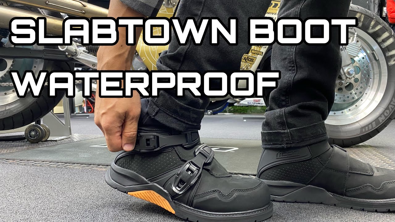 ICON SLABTOWN WATERPROOF BOOT - YouTube