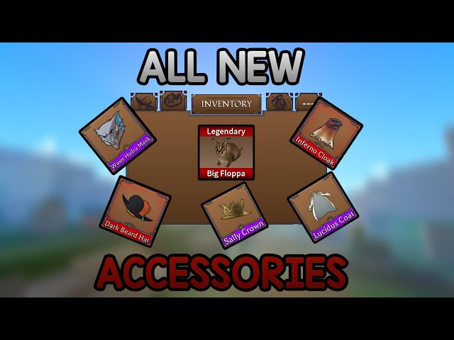 Trading every sword in kings legacy and all accessory in roblox