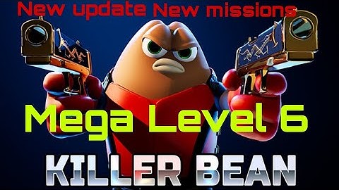 killer bean unleashed Mega Level 6 fight with a big dangerous jeep #games #fnc