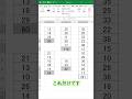 【Excel】長さが違うセル範囲を一発で合計する方法 #Shorts