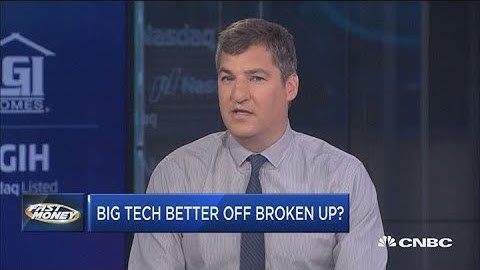 As calls to break up big tech grow louder, a split may pay off for one tech company