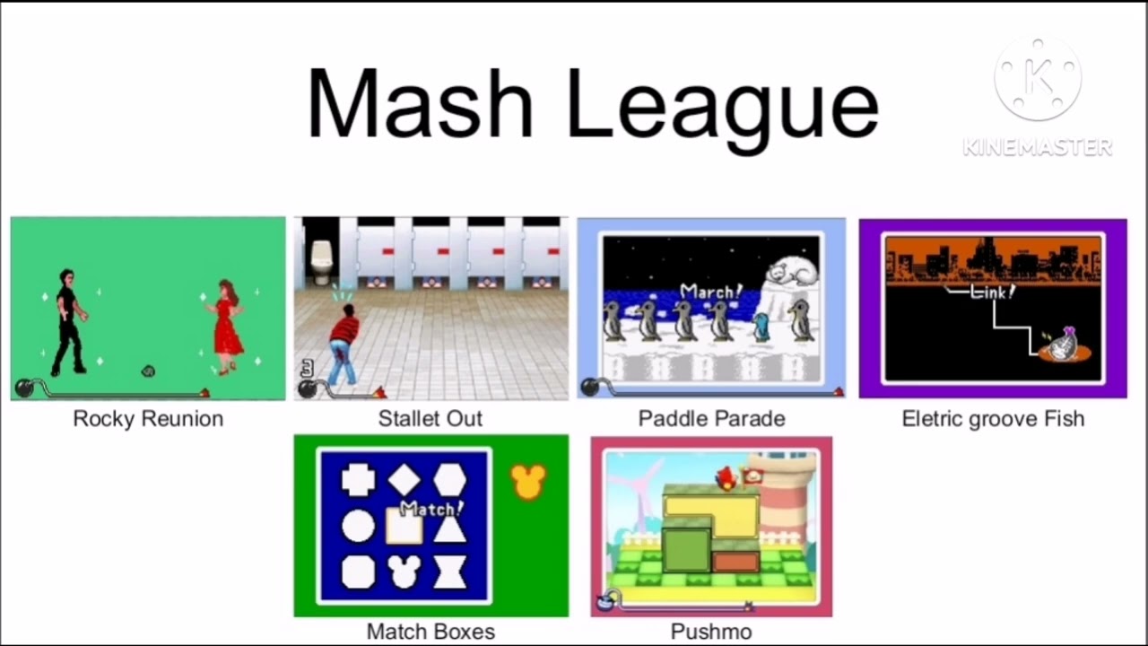 WarioWare 24th Anniversary - 6 Microgames (Mash League) 