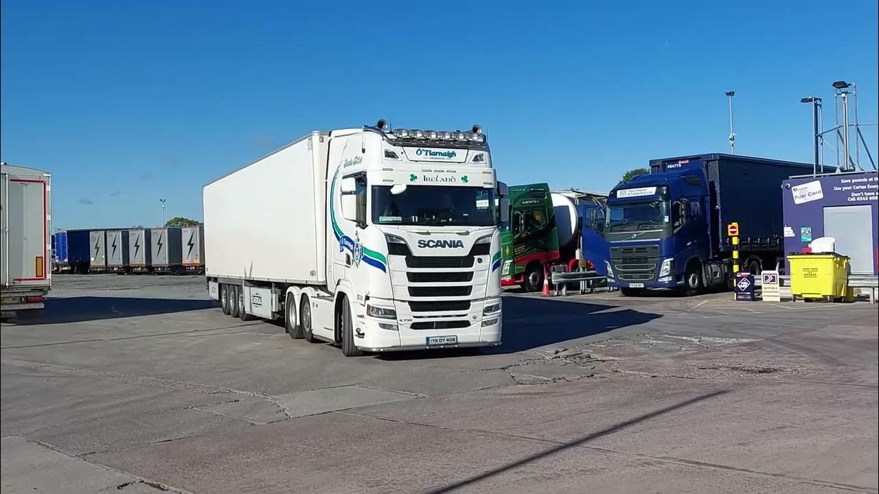 Irish Trucks Visiting Roadking Truckstop New Hollies YouTube
