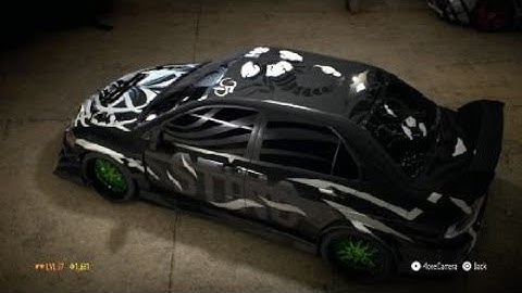 Showing off my custom need for speed wraps pt.3