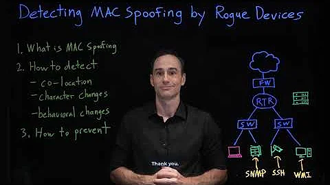 How to Detect MAC Address Spoofing and Stop Rogue Devices